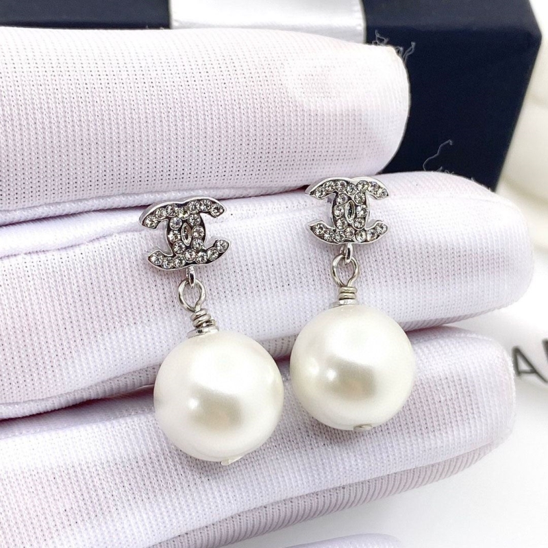 Ch*el earrings